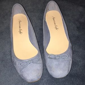 Navy Blue / Grey slides Name brand America Eagle